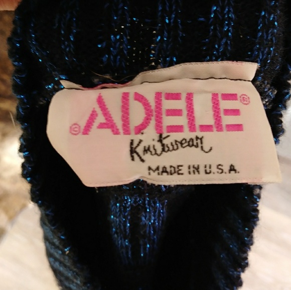 1980s Vintage sweater retro - Picture 4 of 4